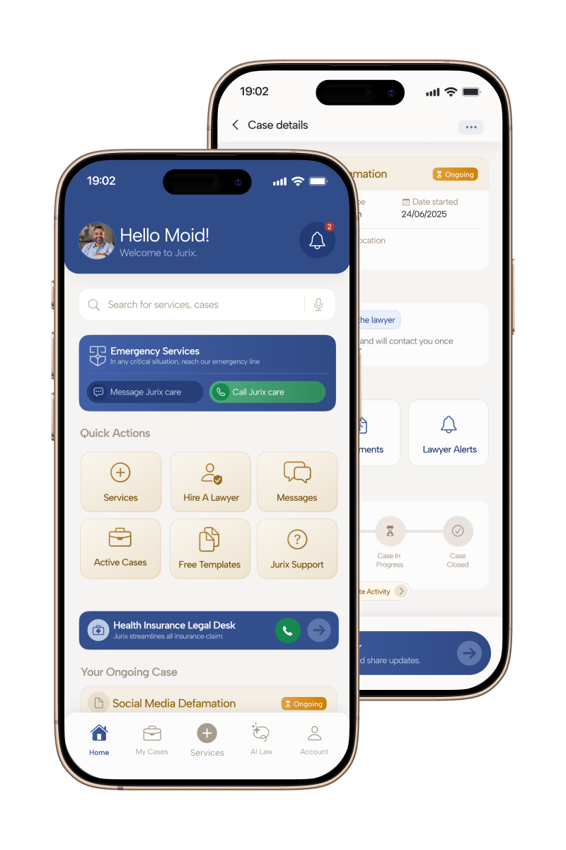 Jurix consumer app